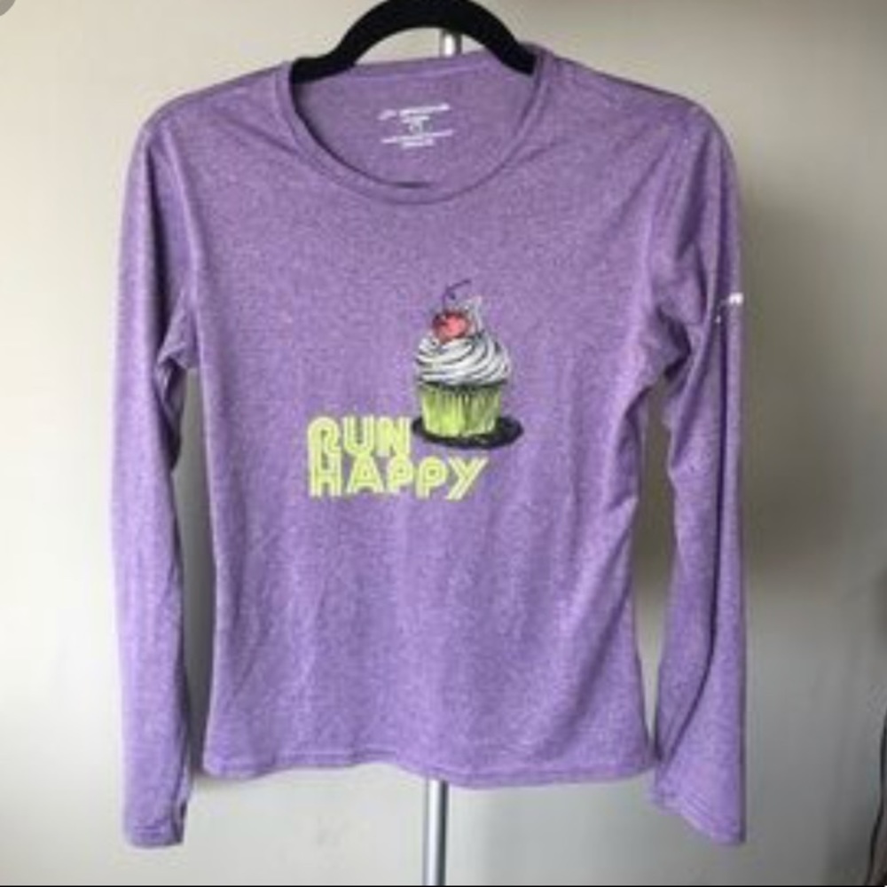 Brooks Run Happy Cupcake Long Sleeve